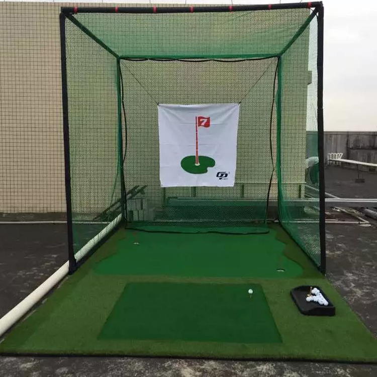 室内高尔夫球练习网 专业打击笼golf打击笼套装挥杆练习器打击网