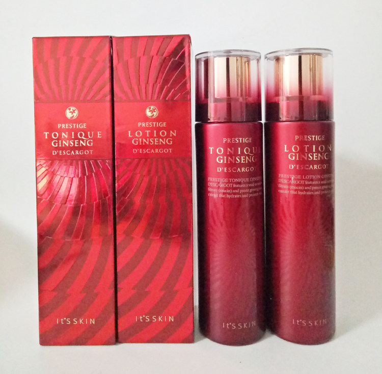 伊思红参蜗牛霜小样