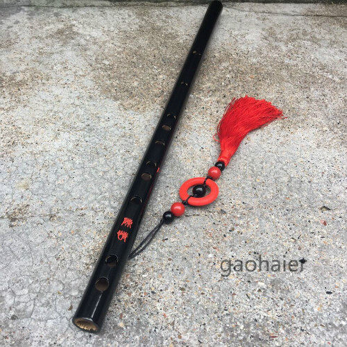 一节初学笛黑色古风苦竹笛子魔道祖师魏无羡鬼笛陈情cosplay优惠券