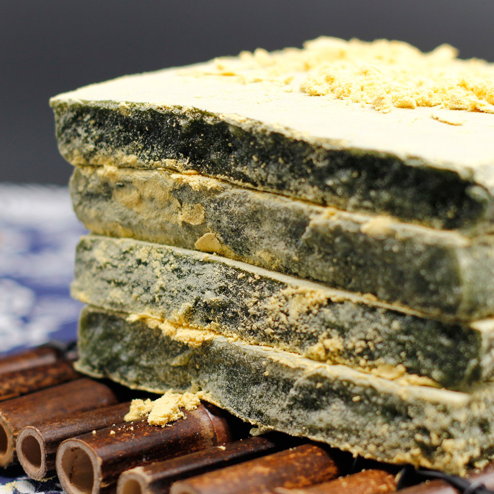 宁波赵伯伯传统糯米糕点糯米糍粑艾草糍粑 麻糍青块包邮1000g优惠券