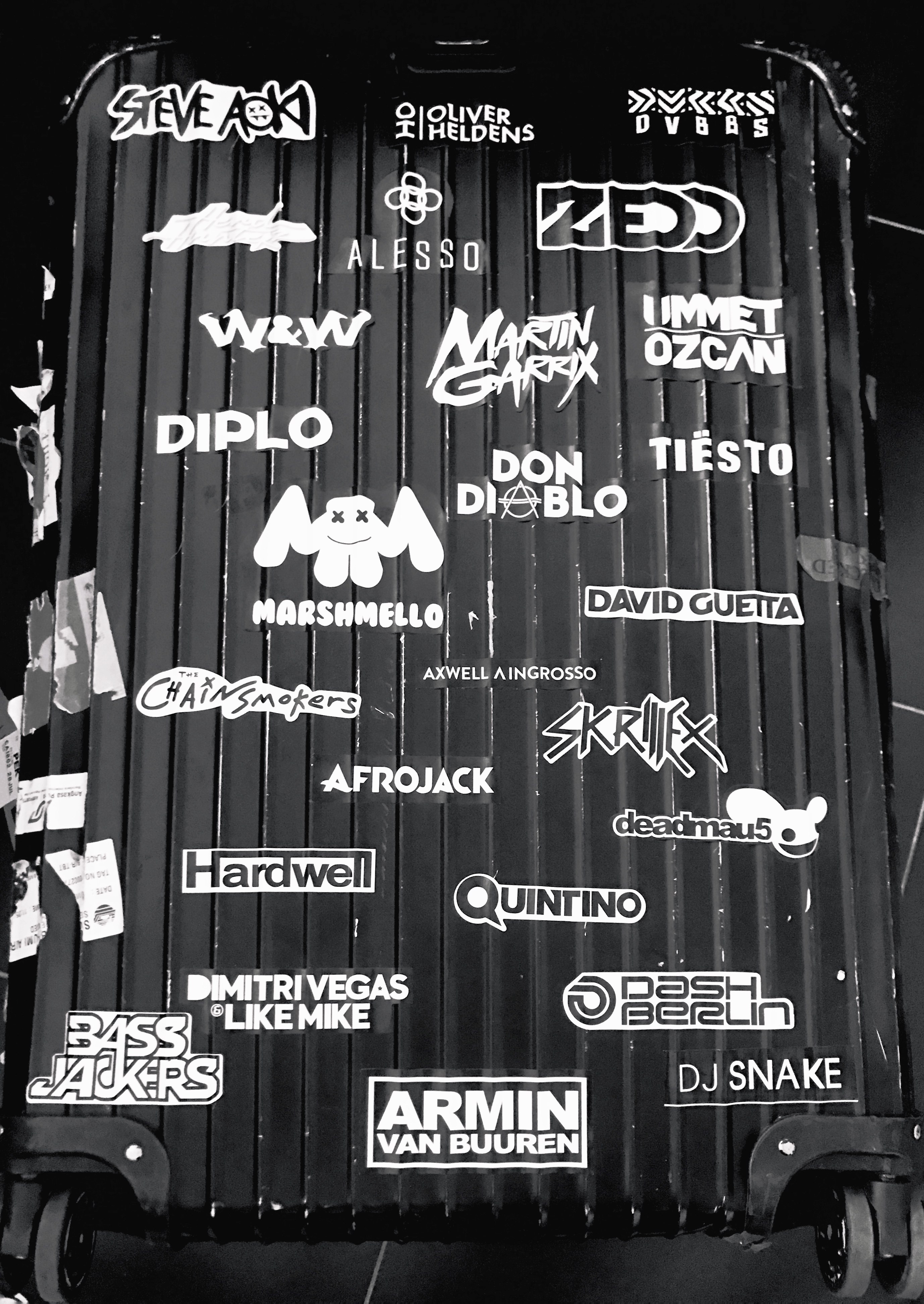 百大dj top100 dj 贴纸 rimowa /gt 旅行箱伴侣