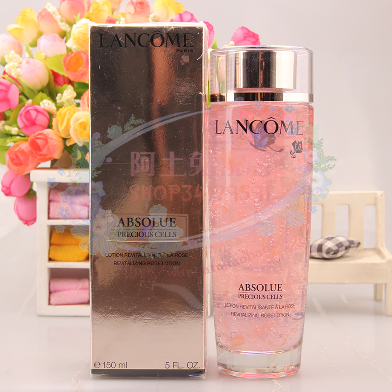 lancome兰蔻absolue rose菁纯臻颜玫瑰花瓣柔肤露精华水150ml