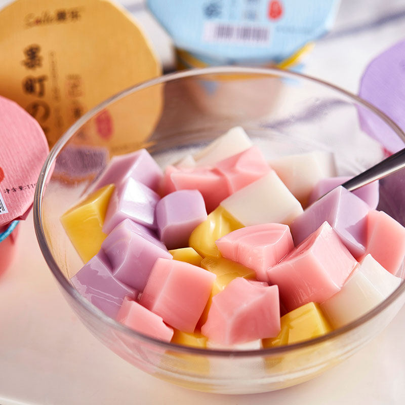 混合口味果冻布丁杯装115g*8杯原价【29.8元】 14.