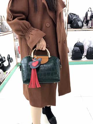 梦菲女包5202专柜正品2018新款5079单肩斜挎3948手提欧美时尚4980_7折