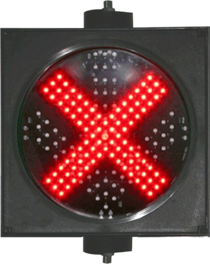 led交通灯200mm人行红绿灯道路行人信号灯led人行灯pc
