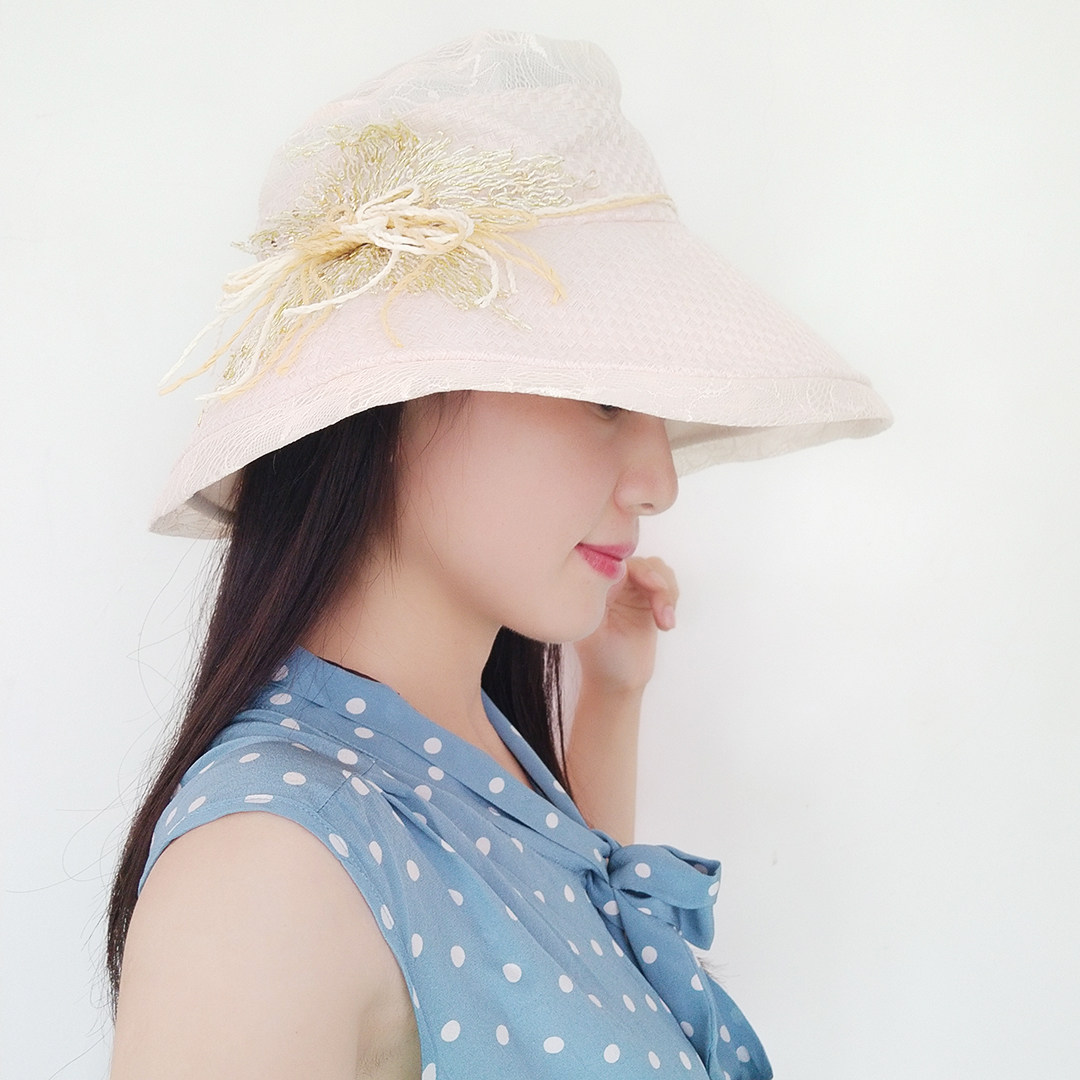 薇秋草编帽子新款女夏季草帽旅游防晒遮阳帽潮流时尚款韩版太阳帽