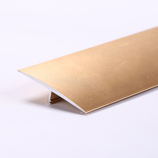 黑色地板接缝铝合金t字扣4厘米宽压条门槛t型收边条平扣条