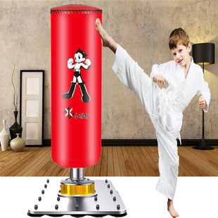 浙江 金华道训吊式沙袋不倒翁沙包散打立式拳击跆拳