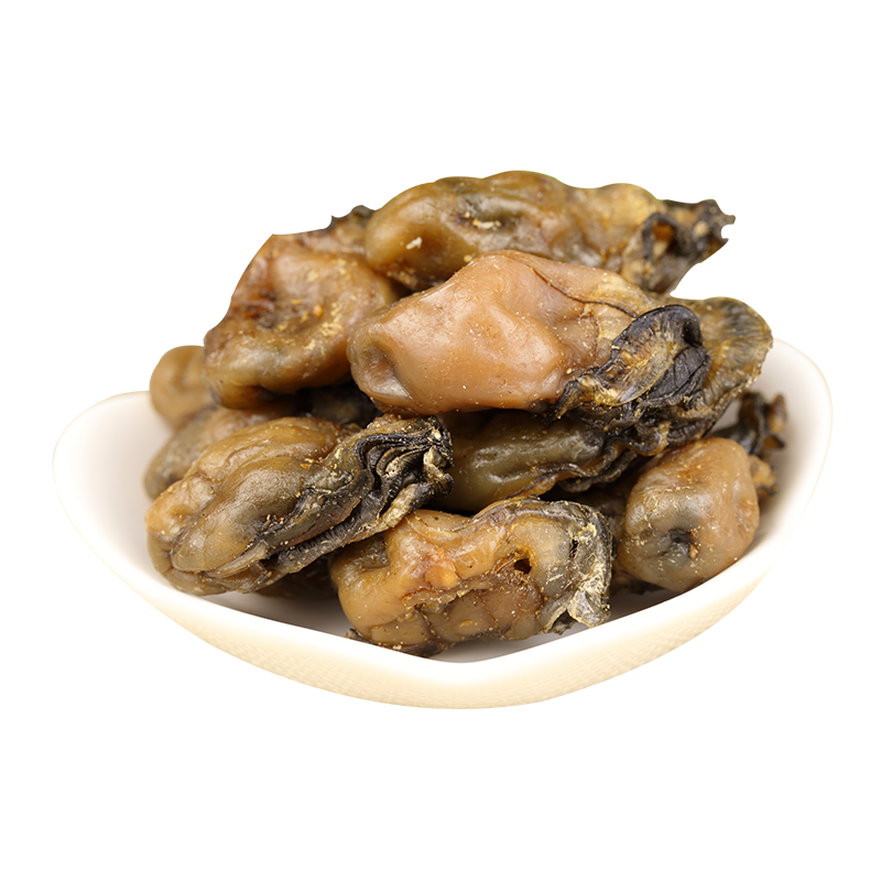 小两口新货野生牡蛎肉干牡蛎片250g海鲜干货生蚝即食海蛎蚝干补锌