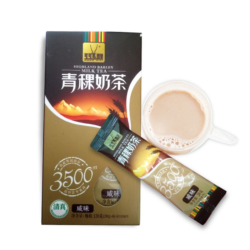 【新品包邮】可可西里青稞奶茶120g盒装 青海西藏特产冲饮食品