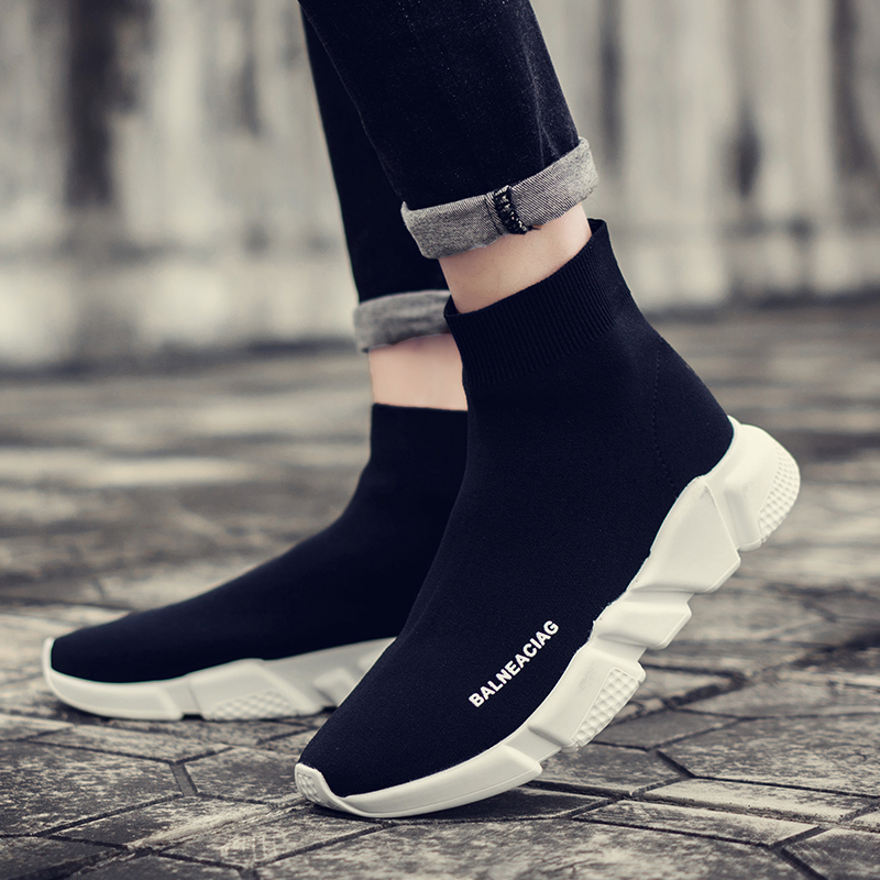 欧洲站男鞋夏季新款巴黎袜子鞋男ins超火运动