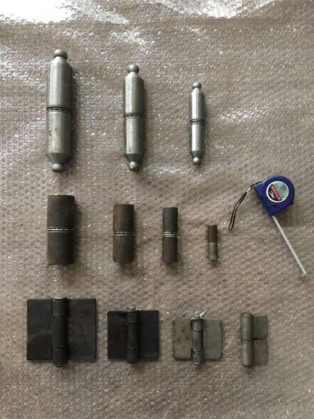 铁艺大门_铁艺大门配件安装铁艺大门铰链40/50/20/30/25/20/35门轴