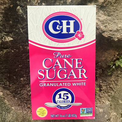 美国进口c&h pure cane sugar granulated white纯蔗糖白砂糖453g