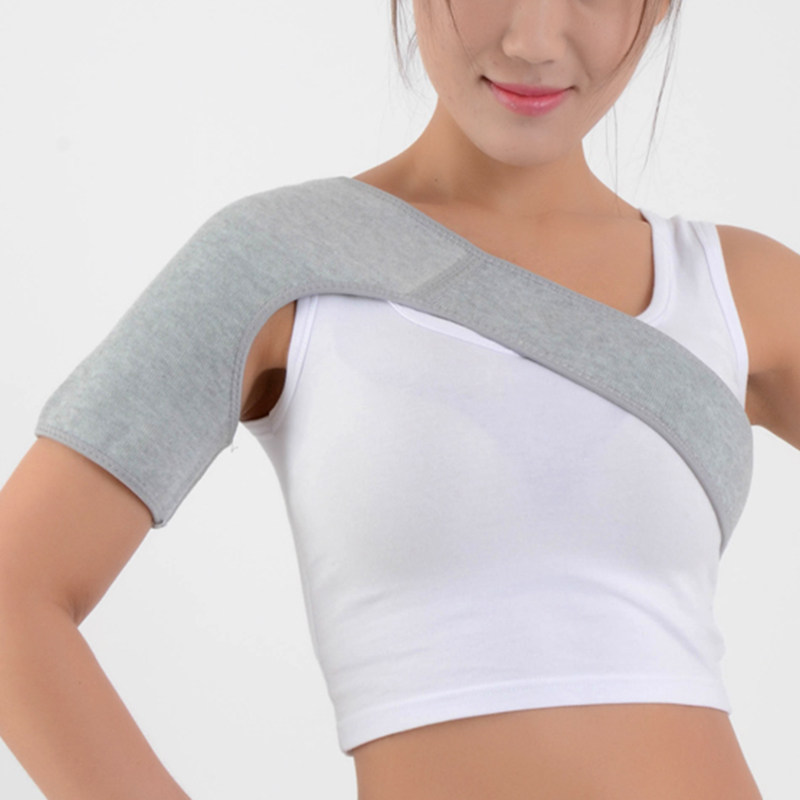 夏季运动护肩保暖防寒睡觉专业健身羽毛球篮球男女士肩膀部护肩带