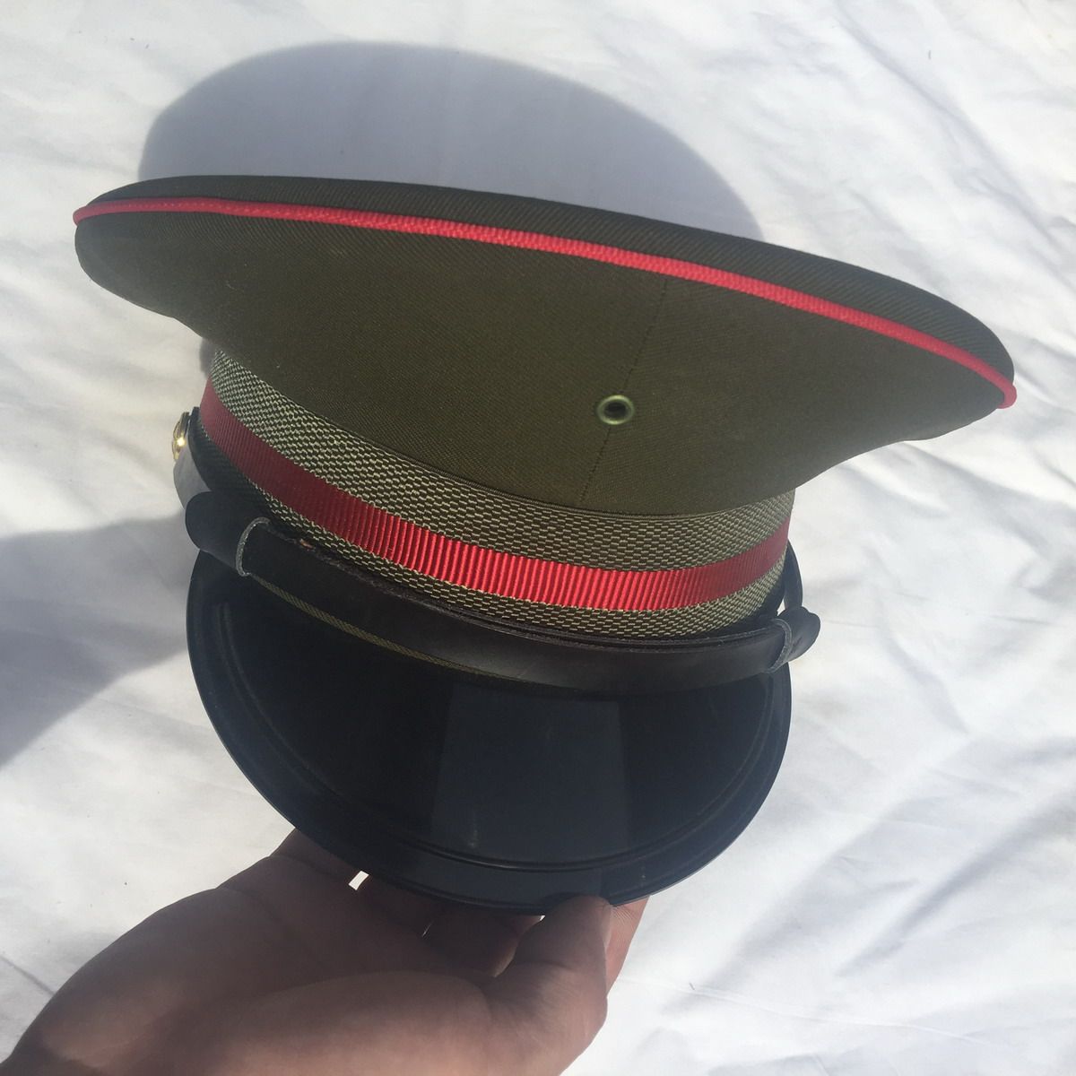 正品退役87陆大檐帽送老兵战友纪念电影电视道具演出用品军迷收藏