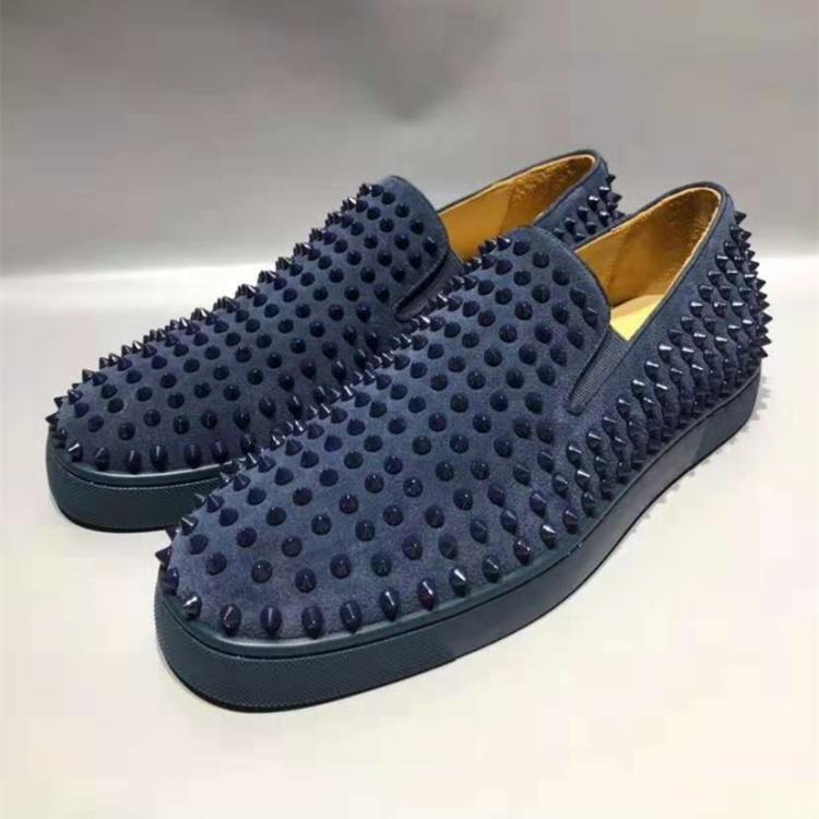热销cl男鞋铆钉鞋