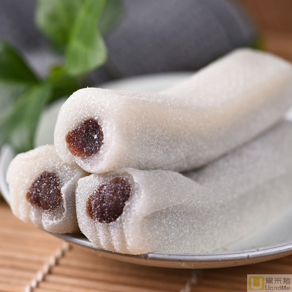 麻薯糯米团_糯米条头糕豆沙馅麻薯糯米糍糕团红豆沙麻糬夏日小点心10