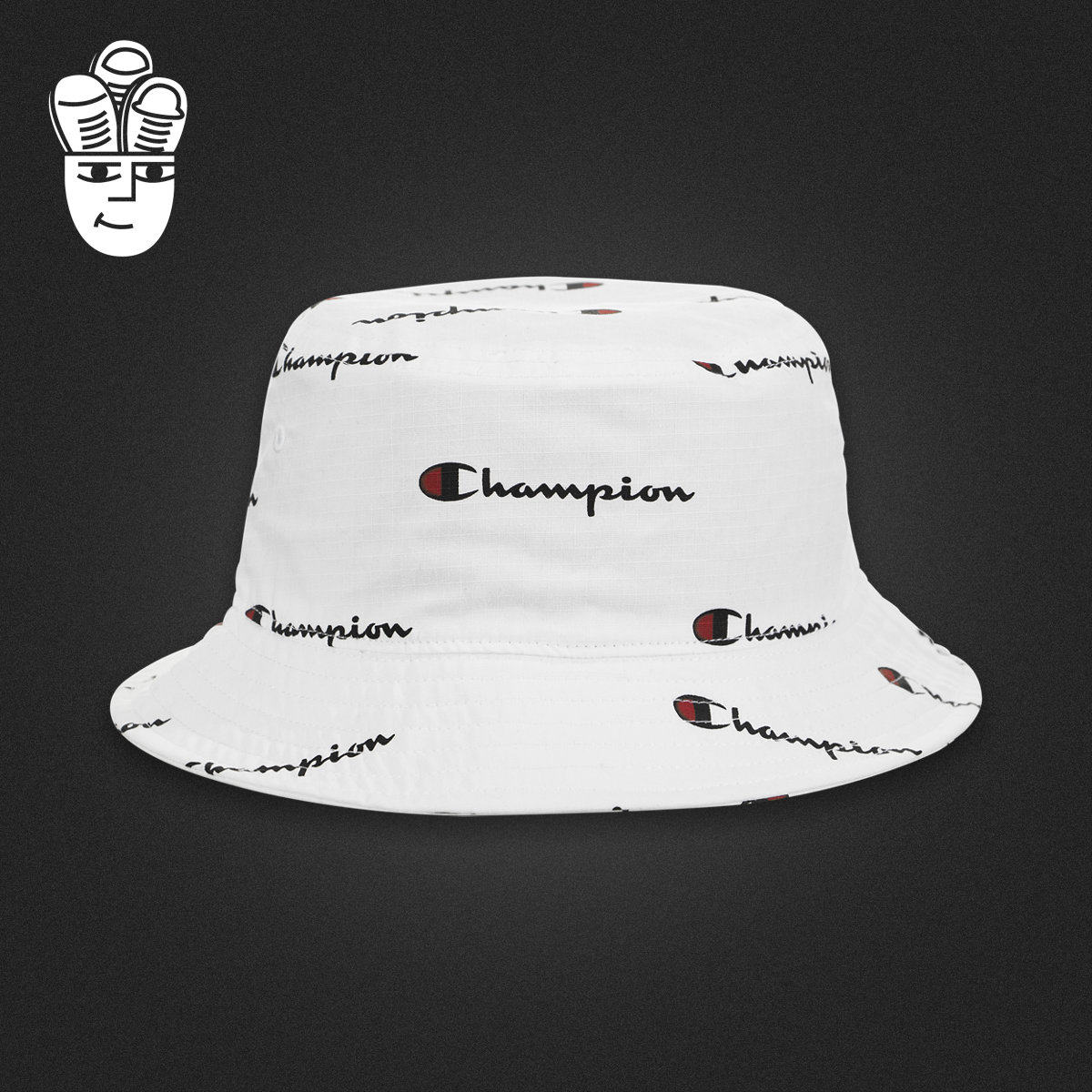 champion life bucket hat 印花logo渔夫帽 休闲帽