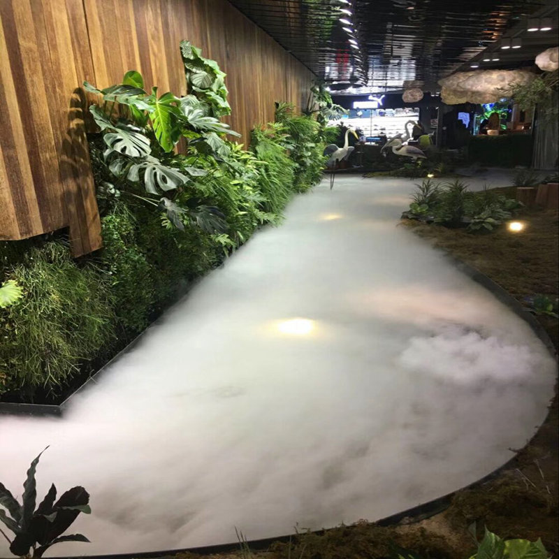 水池雾化头大雾量假山造雾器水族景观喷烟器十头雾化器加湿器配件