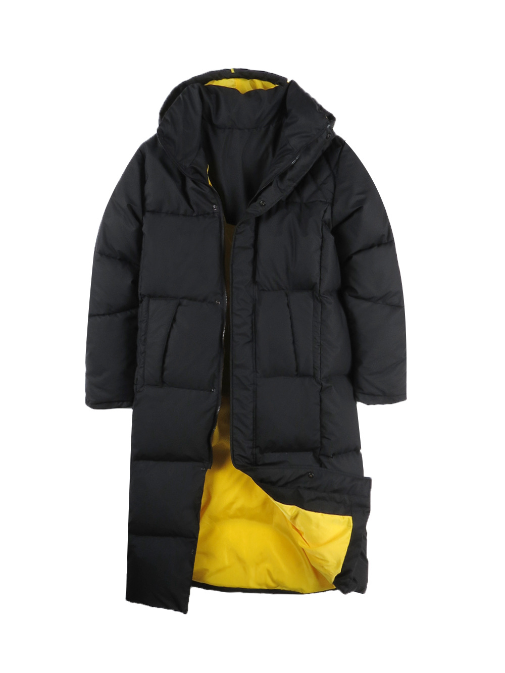 一折超厚羽绒服男