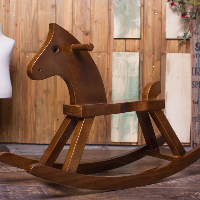 木质木马 儿童摇马