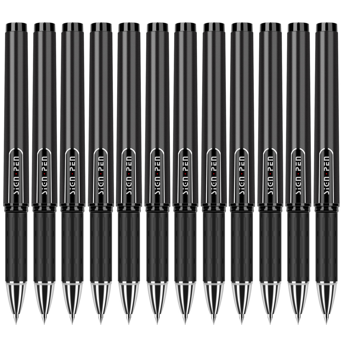 0mm中性笔s73水笔画碳素水笔会议粗签字笔大容量 商务笔1.