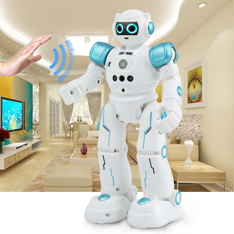 多功能智能机器人儿童早教讲故事音乐灯光玩具男孩子六一生日礼物