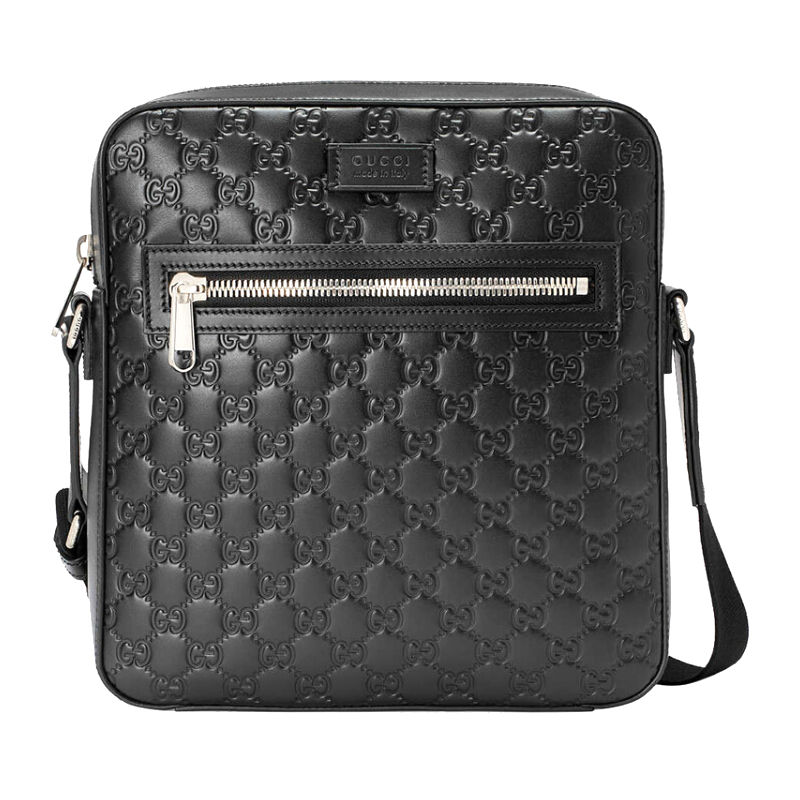 一折gucci男包 斜挎包_gucci/古奇18新款男包黑色gg