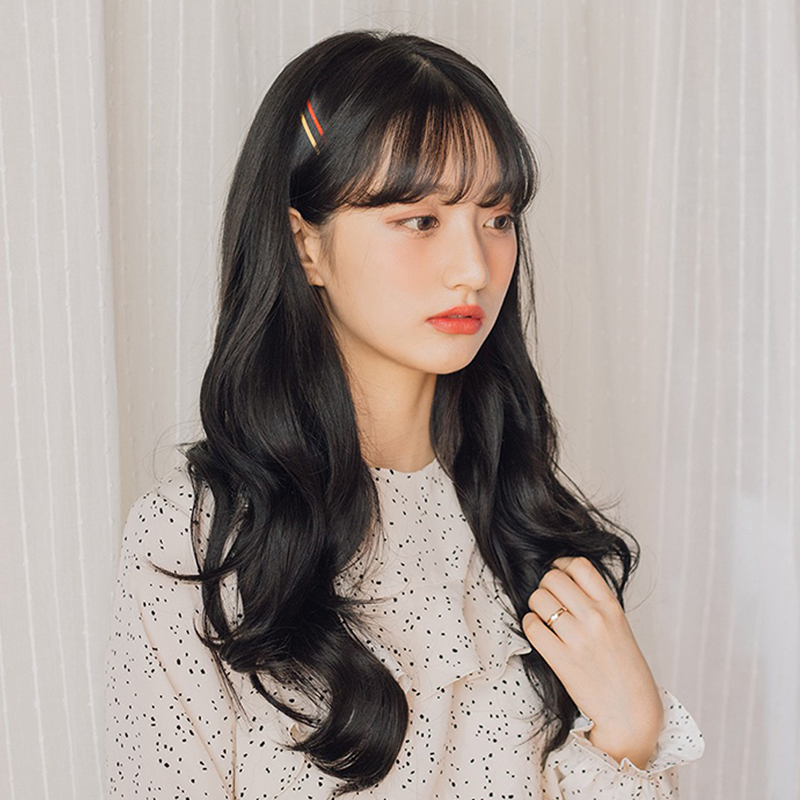 热销假发女长卷发 大波浪 微卷长发_假发女长发套头长卷发大波浪蓬松