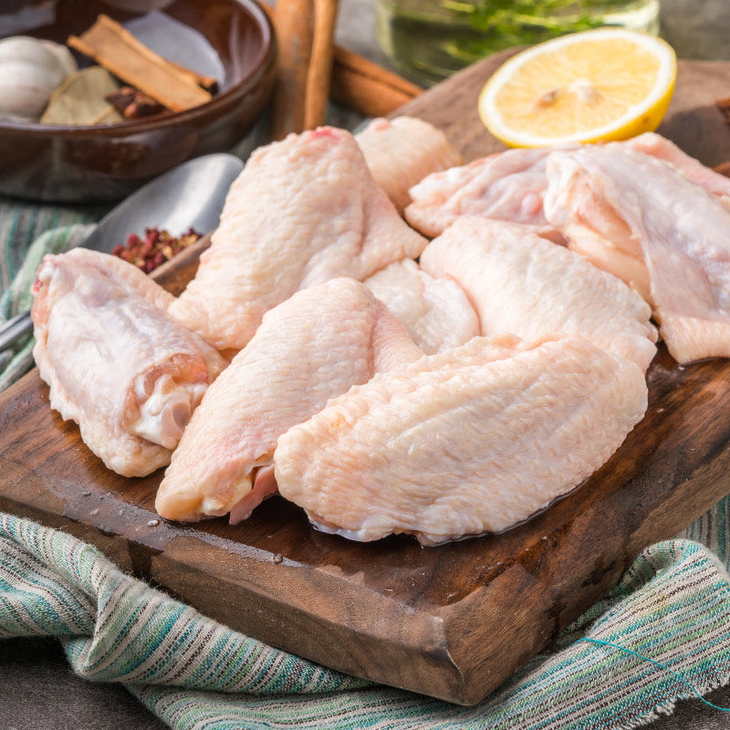 cp正大食品单冻鸡翅中500g 鸡肉 鸡中翅 烧烤