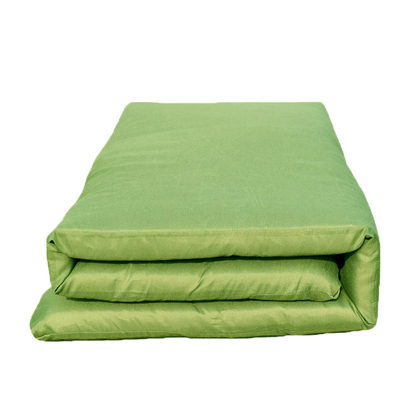 学生上下铺加厚军绿床垫单人0.9米宿舍垫被防潮地铺睡垫寝室床褥