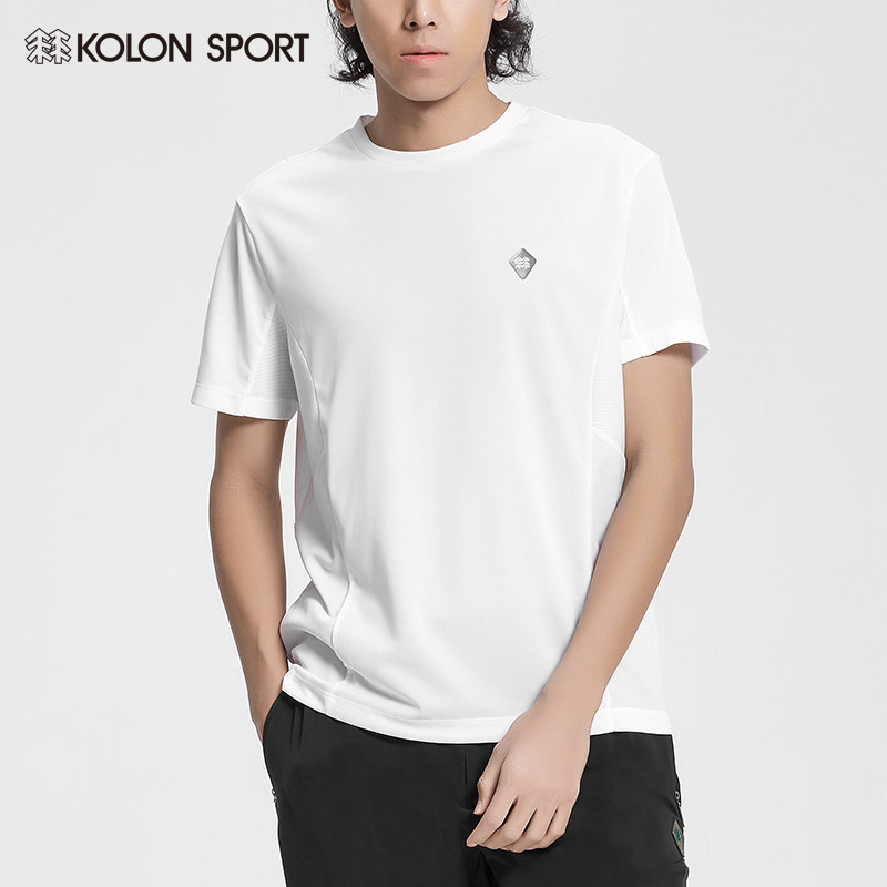 kolonsport可隆短t男夏季新款圆领透气吸湿速干户外短袖lhtm7t011