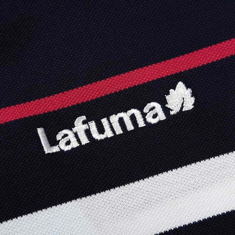 法国lafuma乐飞叶男士户外夏季polo衫速干条纹短袖t恤lme05bc52