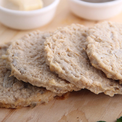 台湾松珍鸿昶素食爱之素蔬菜排养生牛蒡排仿荤素食冷冻品汉堡素排