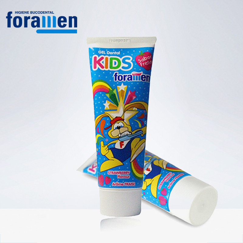 西班牙进口foramen弗里曼芦荟靓白牙膏75ml预防口腔溃疡