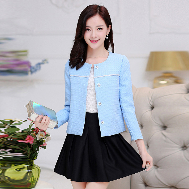 热销春装外套女修身