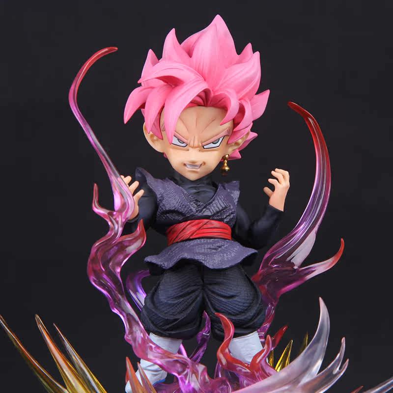 七龙珠黑悟空 动漫手办模型 树脂工艺礼品 办公室桌面摆件