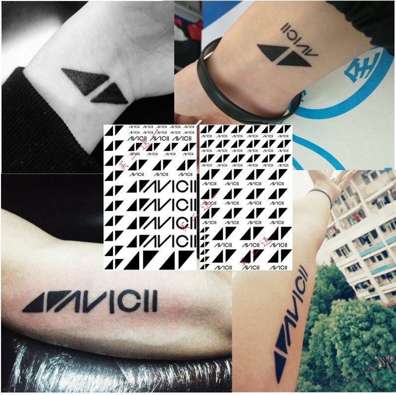 纹身贴定制_全球百大dj电音纹身贴定制 马丁烟鬼 a神蛇叔avicii防水