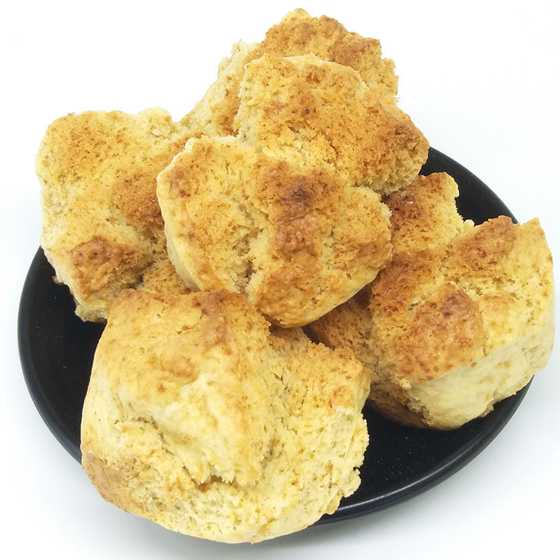 原味烤馍 山西特产无油无添加烤馍块 嘎嘣脆的烤馒头12个