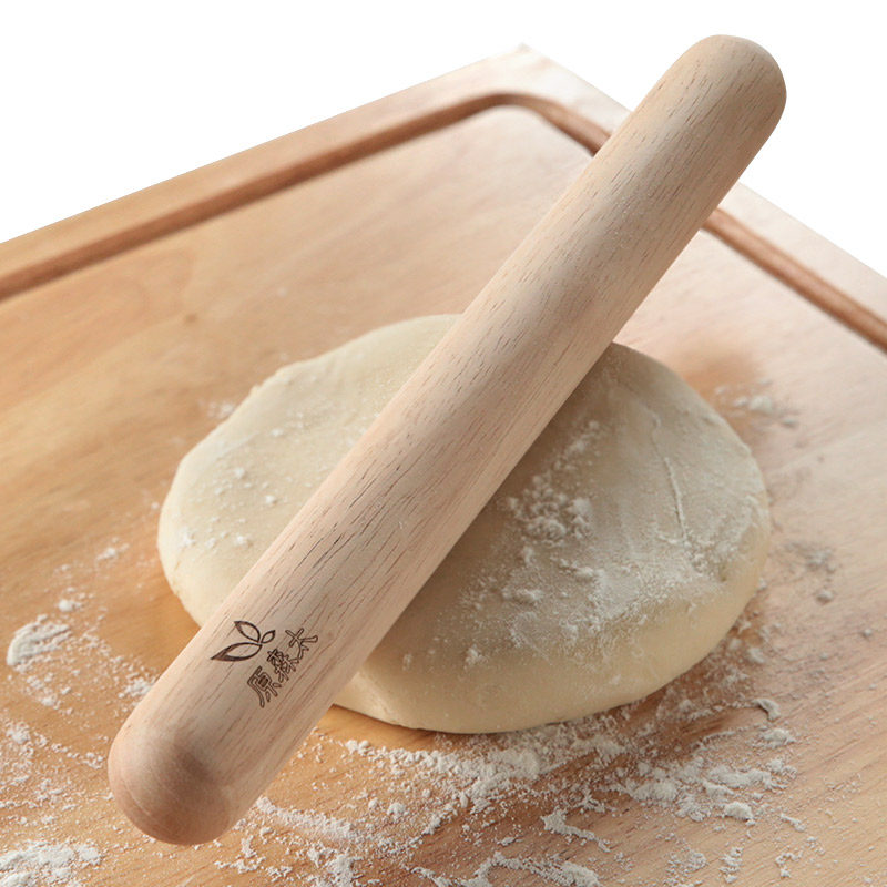 原森太擀面杖实木滚轴压面棍饺子皮擀面棍杆面