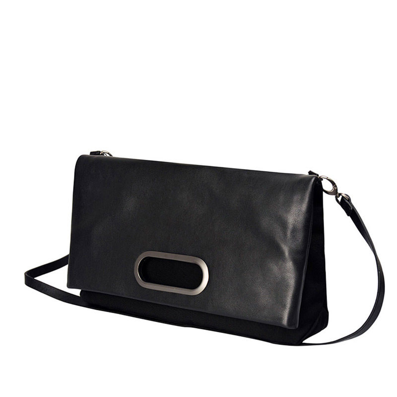 skagen正品简约折叠斜跨牛皮小包女ella系列swh0046007