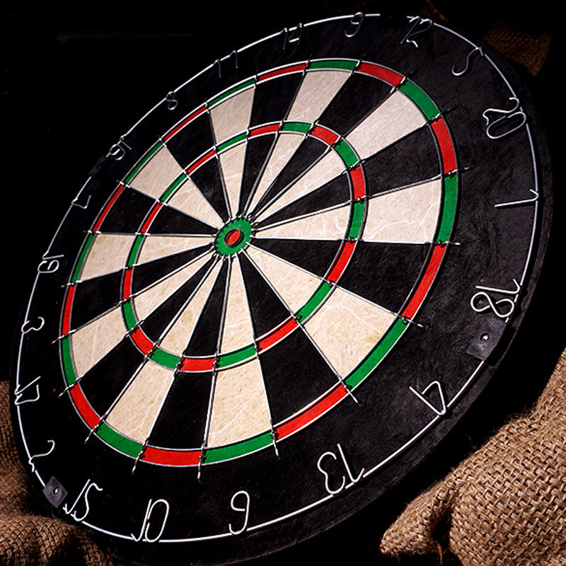 summitdragon琼麻飞镖靶 酒吧飞镖专业麻靶 耐扎 针孔能适当恢复