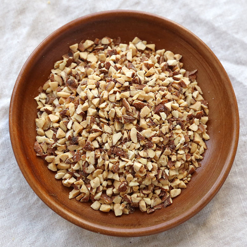 坚果巴旦木_扁桃仁碎熟料500g烘焙原料冰激凌装饰原味坚果碎巴旦木