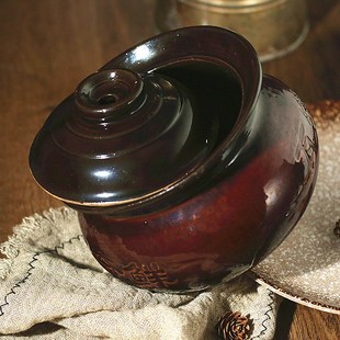 新3扁大瓦罐江西南昌民间瓦罐汤大瓦缸杯子锡纸砂锅煲汤酒店用品