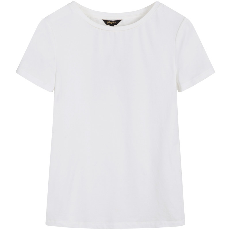 夏装2018年新款基础款白色短袖t恤