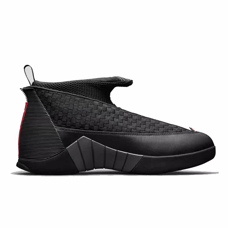 air jordan 15 og stealth aj15 隐形战机黑红篮球鞋男881429-001_双