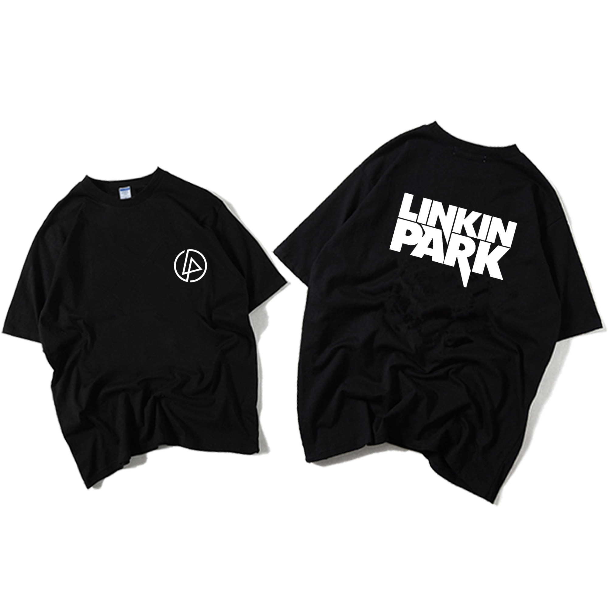 林肯公园_linkin park 乐队 林肯公园 周边 摇滚 欧美 t恤 短袖 重