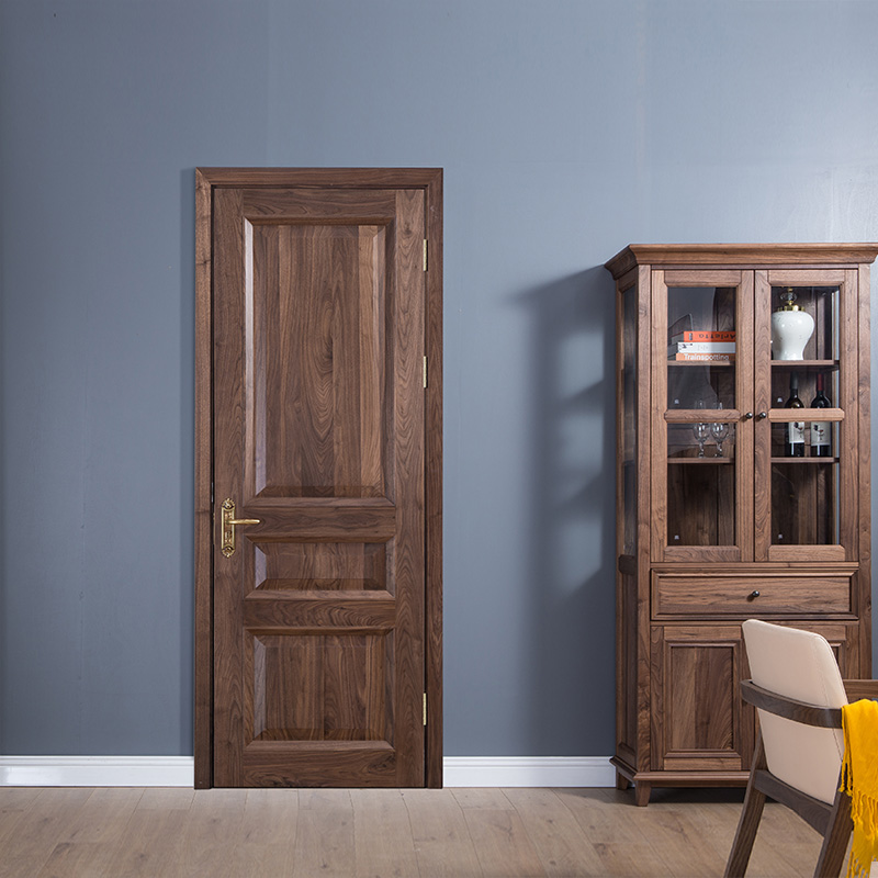 佐必林北美黑胡桃木门