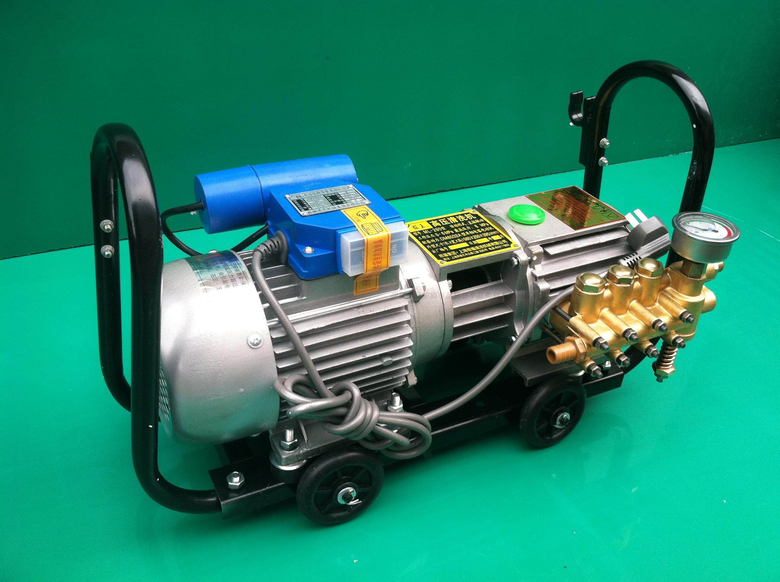 熊猫高压洗车机_上海熊猫猫王ml-280 专业洗车机高压清洗机清洗泵自吸