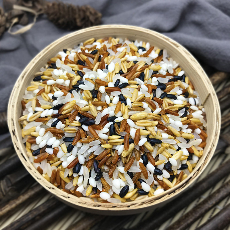 热销东北杂粮 农家自产_东北农家自产五色米含稻花香米燕麦米黑米糯米